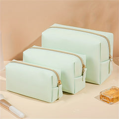 Large Capacity Pencil Bag School Stationery Storage Bag Solid Student Pencil Bag