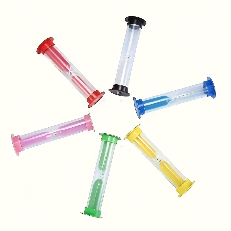 Colorful Sand Timers 30 Sec-10 Min No Batteries Suitable Home Party Study Game