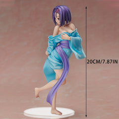 Purple Red Yukata Anime Figure Ideal Gift For Anime Fans