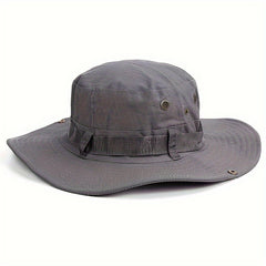 Men's UV Protection Bucket Hat for Outdoor Activities