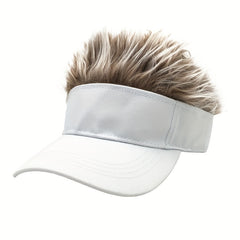 Light Board Wig Baseball Cap Men's Sun Visor