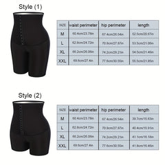High Waisted Sauna Sweat Shorts for Women 3 Rows of 10 Buttons