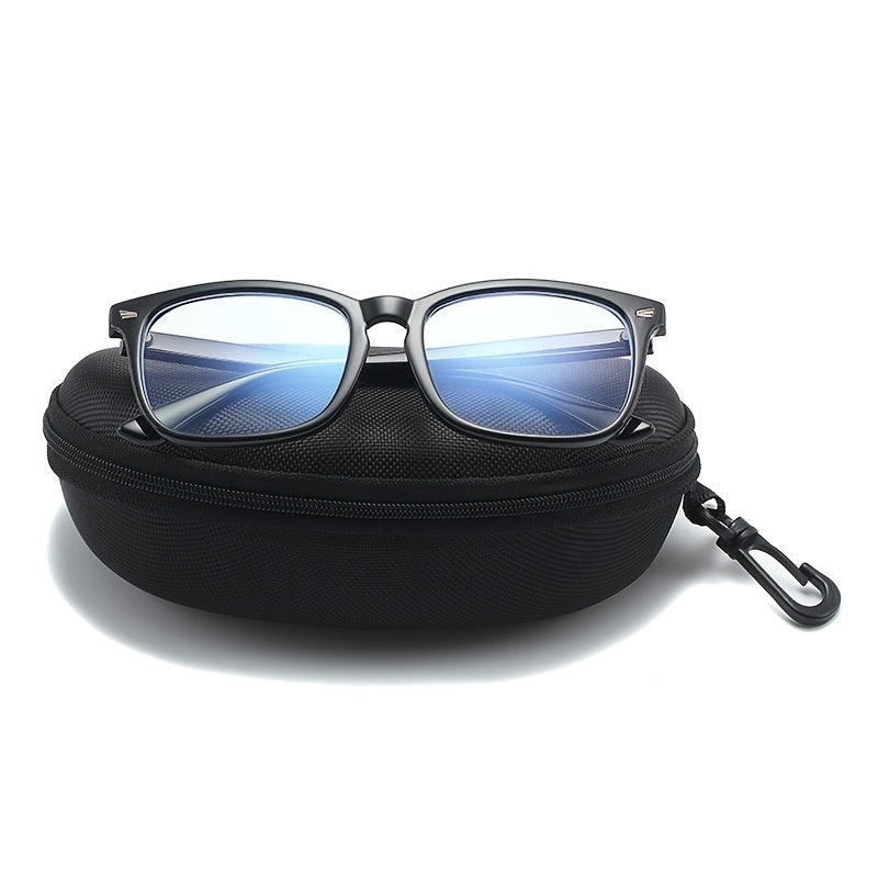 Zipper Eye Glasses Sunglasses Hard Case Storage Box Eyewear Protector
