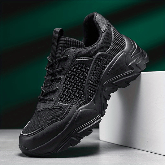 Men's Breathable Chunky Sneakers For Jogging Gym