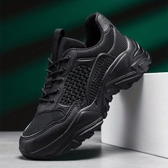 Men's Breathable Chunky Sneakers For Jogging Gym