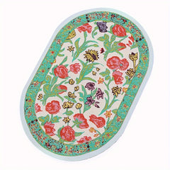 Dollhouse Oval Carpet for Living Room Decor