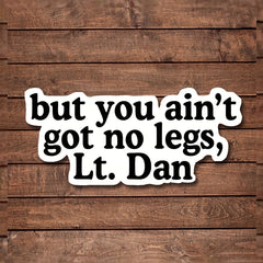 5pcs Lt Dan Stickers Inspirational Self Care Stickers for Laptop Water Bottle Ca
