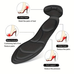 Memory Foam Insoles for Women High Heels Shoe Arch Support