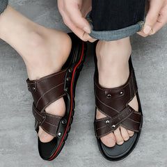 Men's Lightweight Slides Slippers House Shoes Comfortable Non Slip Sandals