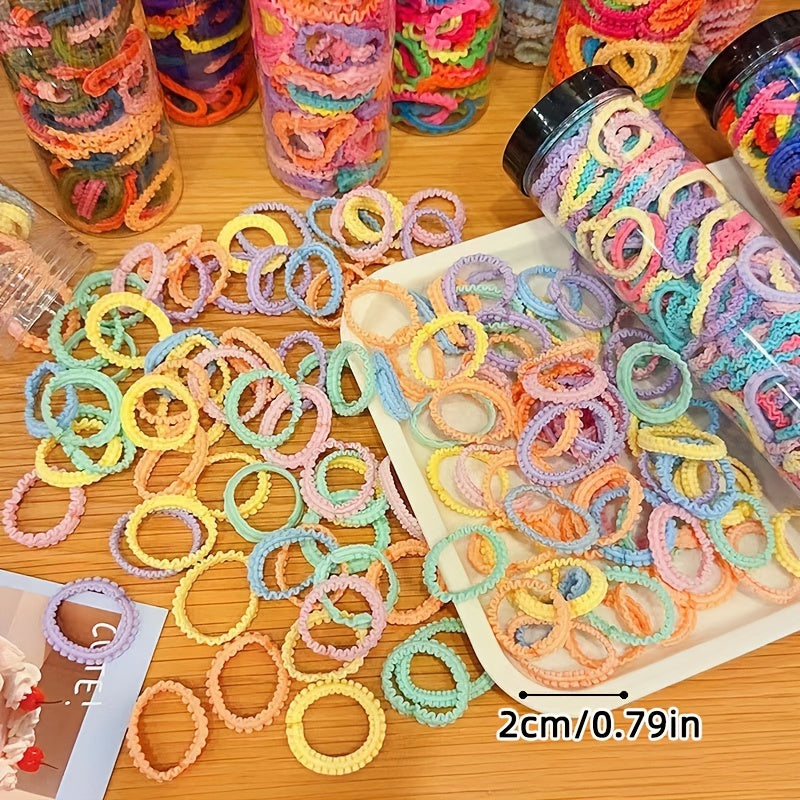Colorful Hair Ties Elastic Bands for Baby Girls