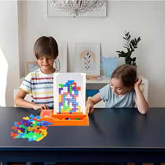 Colorful 3D Puzzle Cube Set for Family Fun & Strategy Game