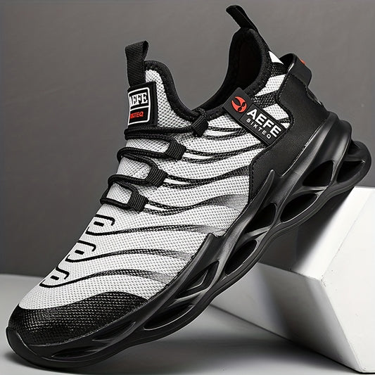 Men's Slip on Blade Sneakers Odor Resistant Athletic Shoes