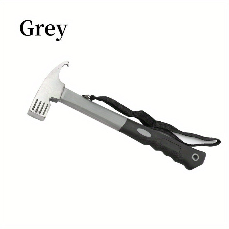 Outdoor Hammer High Carbon Steel Camping Household Tool Ground Nail Remover