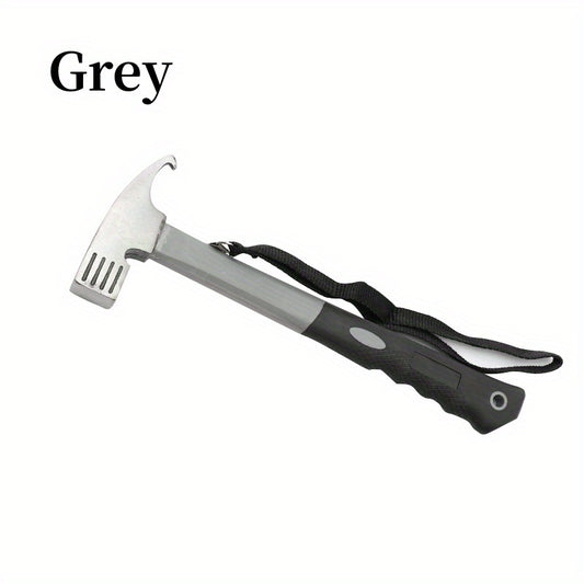 Outdoor Hammer High Carbon Steel Camping Household Tool Ground Nail Remover