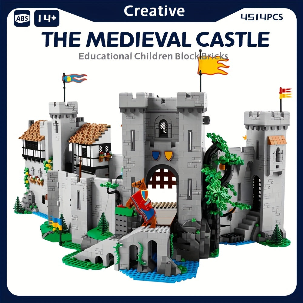 4514pcs Castle Building Blocks Educational Gift For Boys
