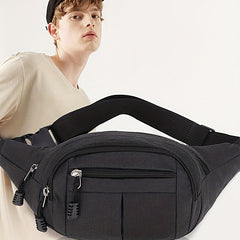 Men's Wear Resistant Fanny Pack for Outdoor Sports
