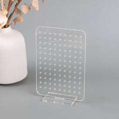 Acrylic Transparent Earring Holder Display Stand