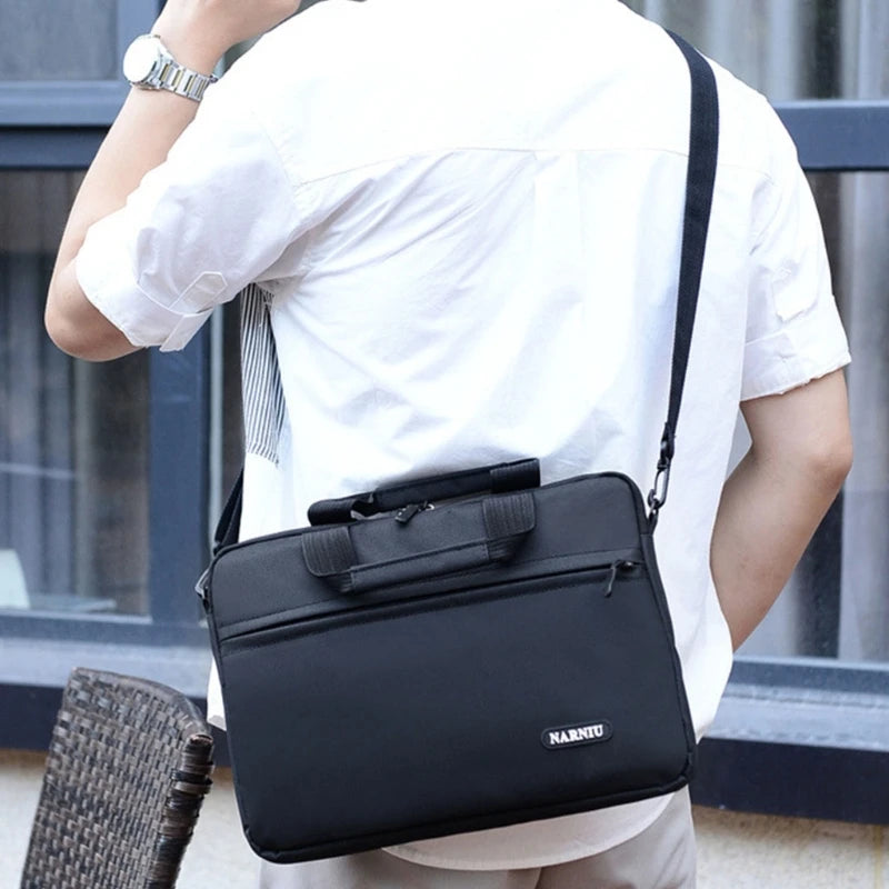 15.6 inch Laptop Sleeve Shoulder Bag Briefcase Tablet Handbag