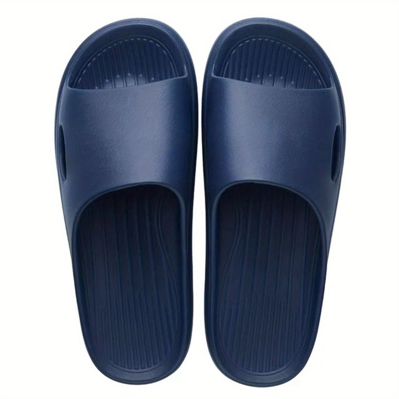 Men's Lightweight Non Slip Open Toe Quick Drying Slides