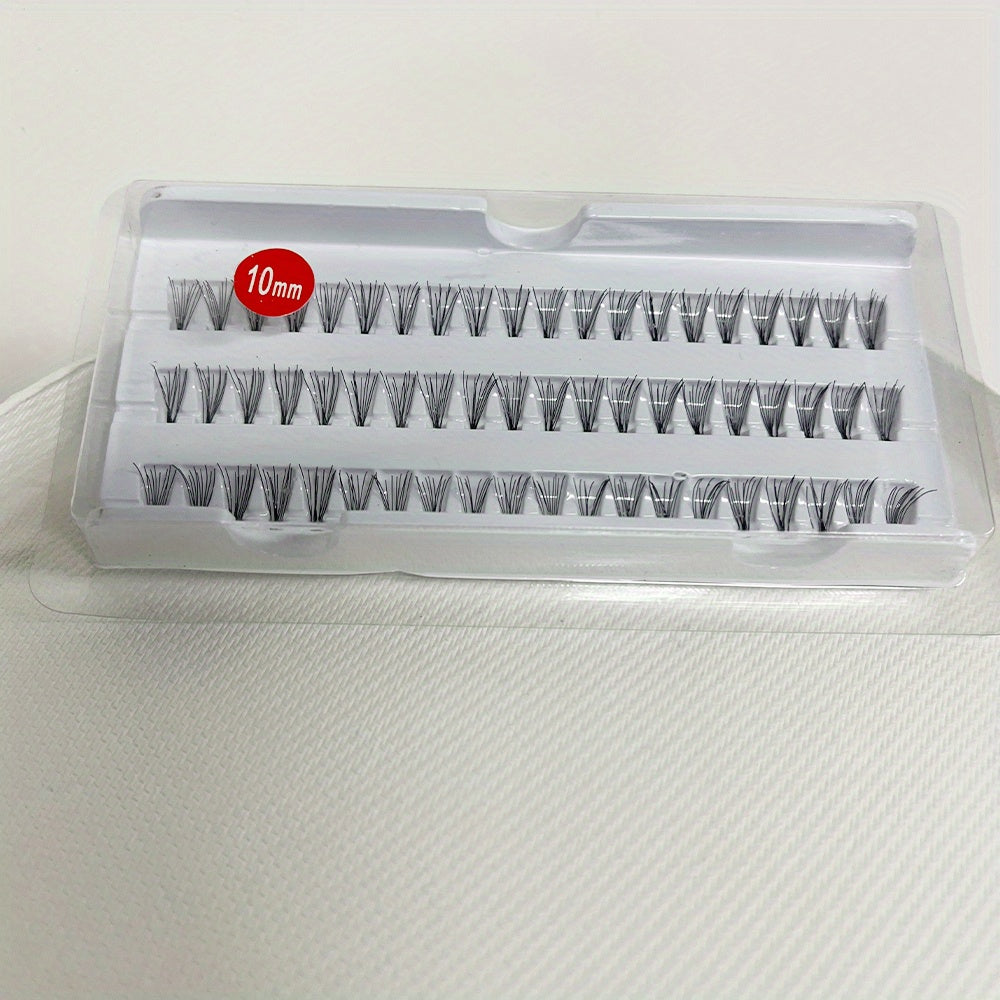 Medium Cluster Fans Lashes Segmented False Eyelashes 60 Clusters
