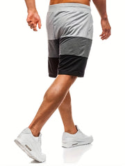 Comfy Athletic Shorts Men's Casual Stretch Elastic Waist Drawstring Shorts