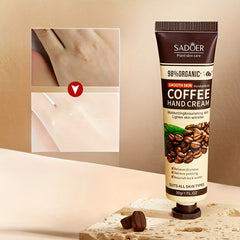 3pcs Coffee Hand Cream Moisturizing for Dry Hands