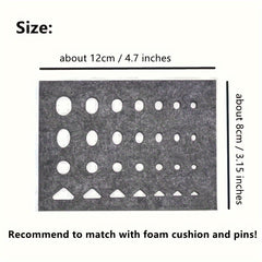 8pcs Wool Felt Mold Template Kits for Plush Toy Making Supplies