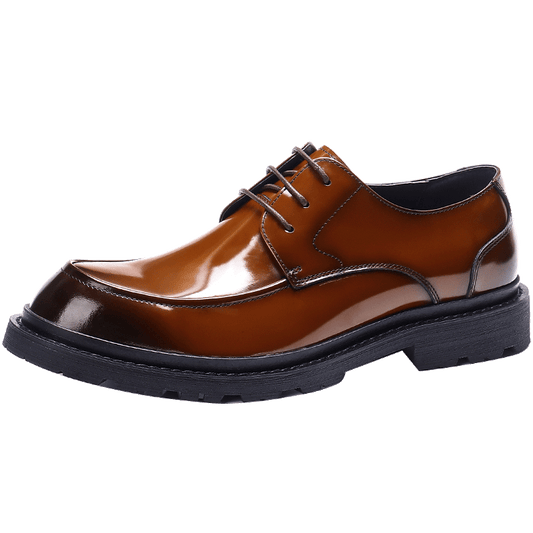 Men's Leather Non slip Oxford Dress Shoes Derby Comfortable Formal Shoes