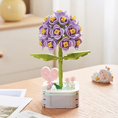 Immortal Flower Building Blocks Creative Flower Building Kit