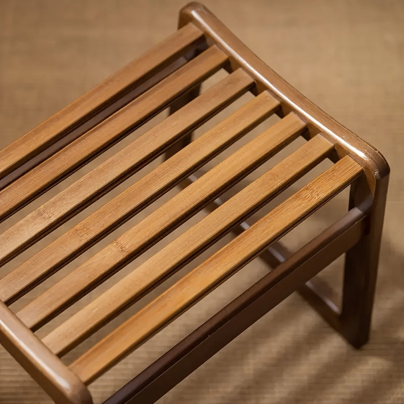 Bamboo Stool for Outdoor Relaxation