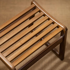 Bamboo Stool for Outdoor Relaxation