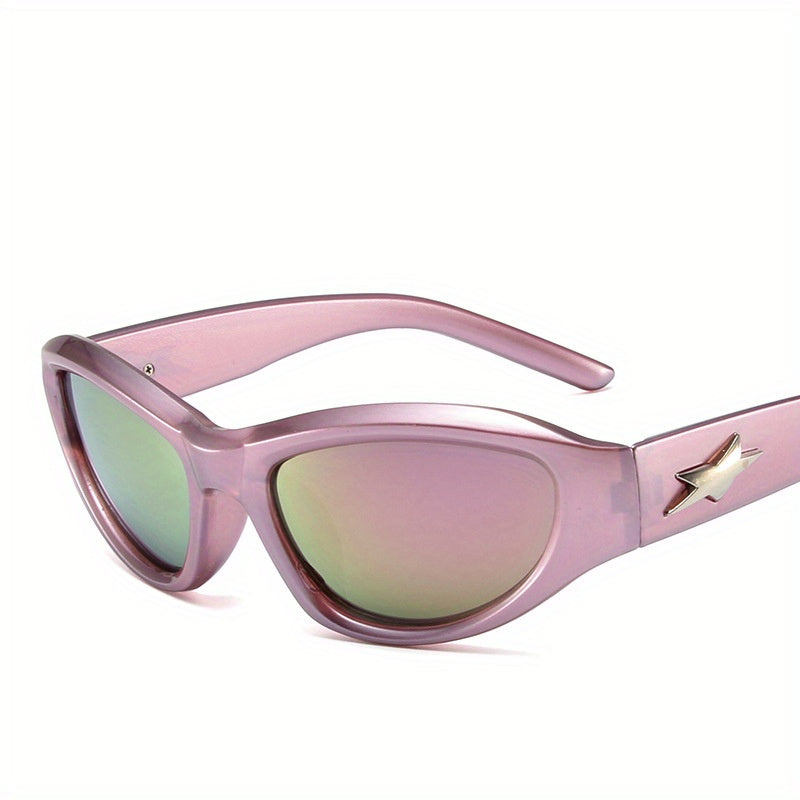 Y2K Wrap Sunglasses Men Women UV400