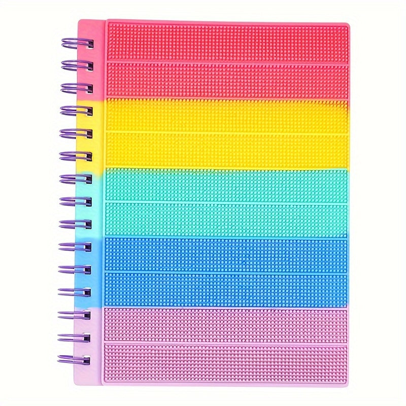 1pc 80 Sheets 160 Pages Relax Furry Coil Notebook Colorful
