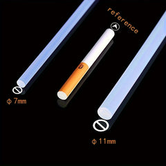 10 Hot Melt Glue Sticks 4 inch 11mm DIY Crafts Transparent Fabric Decorat