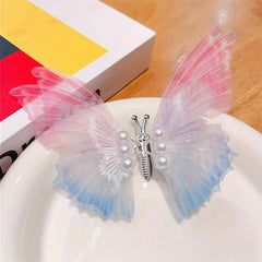 Baby Girls Butterfly Hair Clips Headwear Accessories For Party
