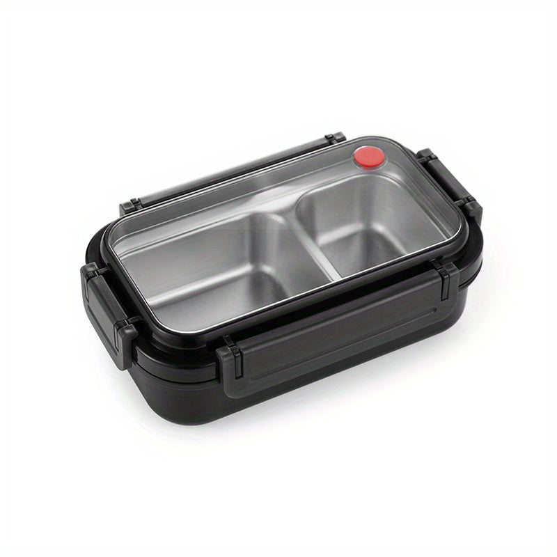 RYBACK Lunch Box 550ml Stainless Steel Bento Box 2 Compartment Food Container