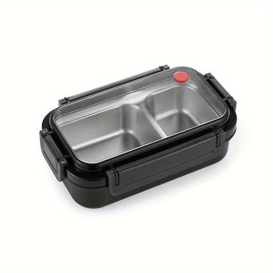 RYBACK Lunch Box 550ml Stainless Steel Bento Box 2 Compartment Food Container