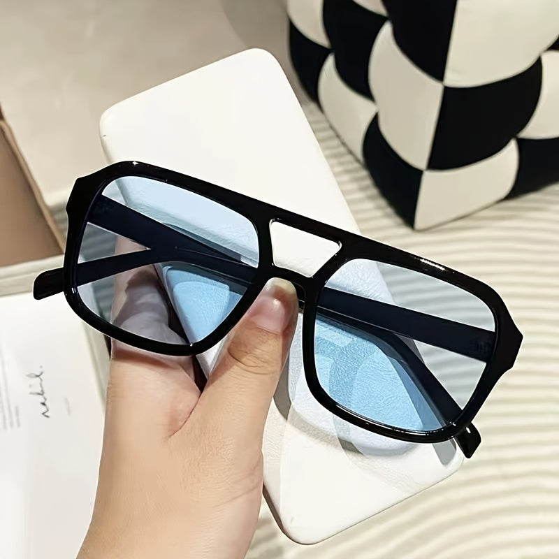 Men's Classic Business Sunglasses Square Outdoor Cycling Fishing Glasses
