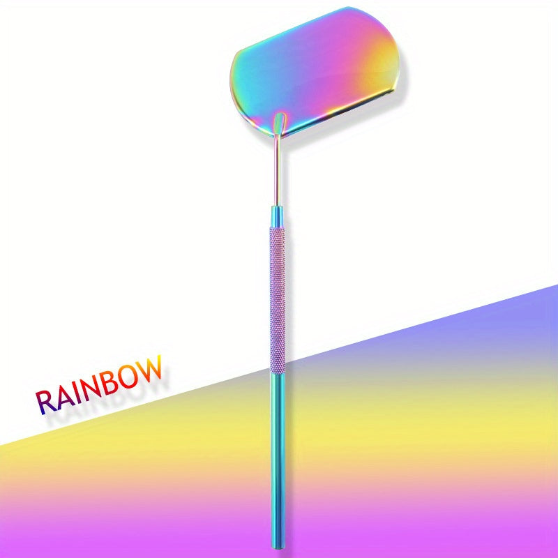 Rectangle Large Lash Mirror Stainless Steel Eyelash Extension Supplies