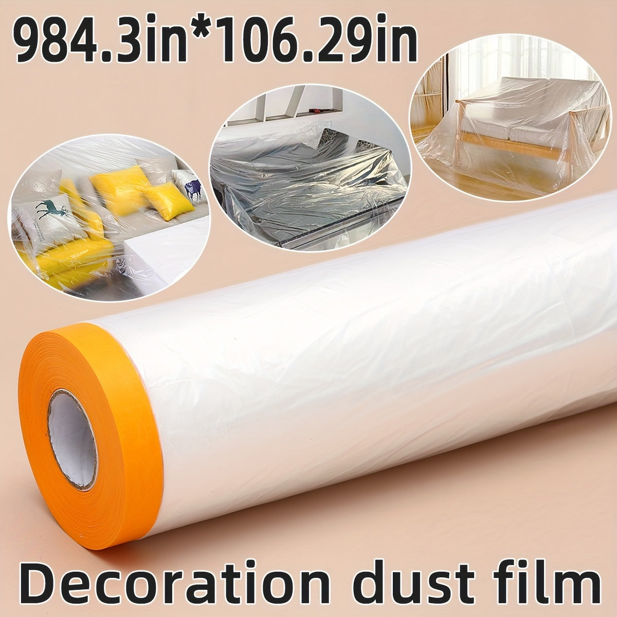 Furniture Sofa Bed Renovation Protector Disposable Dustproof Film