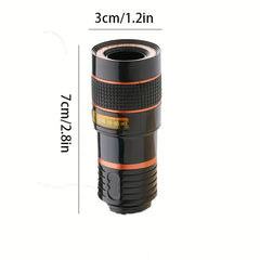 8x8 HD Portable Monocular Connects To Phone For Bird Watching