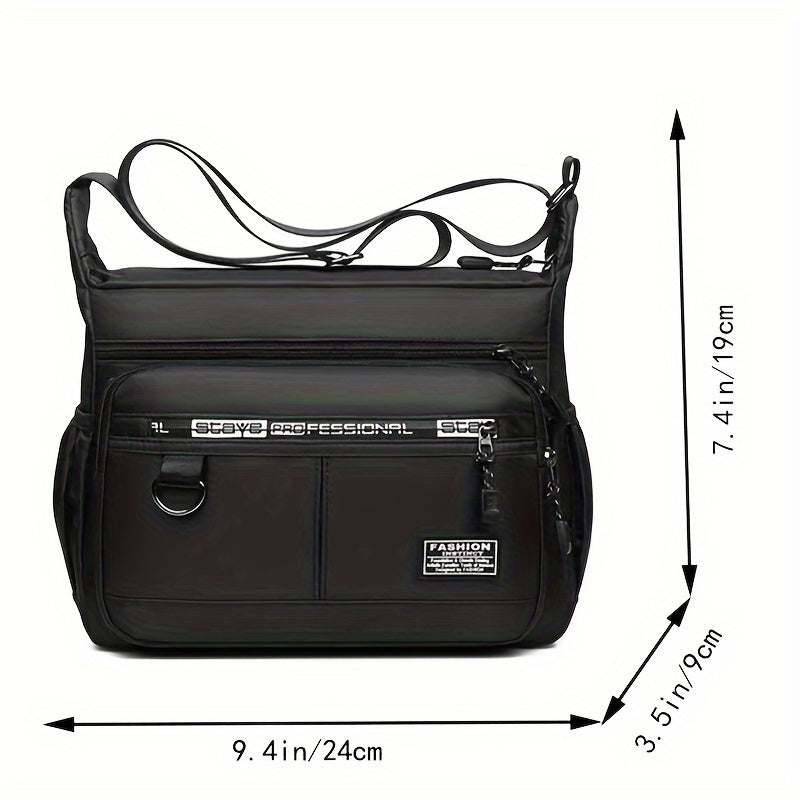 Large Capacity Waterproof Crossbody Bag for Men