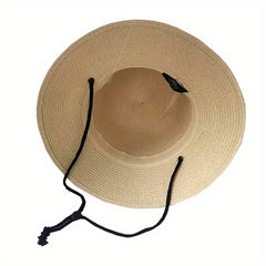 Perforated Straw Hat Summer Sun Hat Men Women