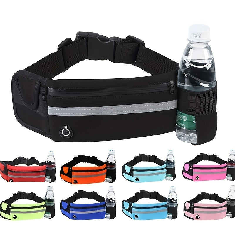 Portable Sports Fanny Pack Waterproof with Bottle Holder