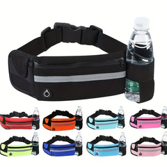 Portable Sports Fanny Pack Waterproof with Bottle Holder