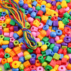 Educational Bead Stringing Toys for Kids Over 3 Years Old