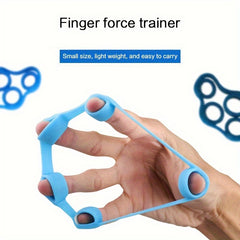 Finger Trainer Silicone Grip Strength Training Equipment