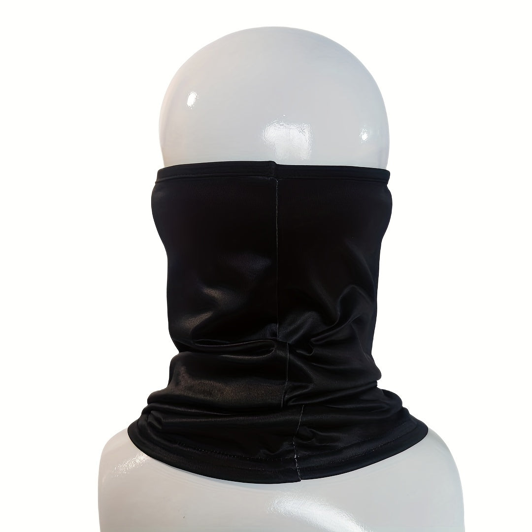 Sunscreen Ice Silk Headgear Tactical Windproof Face Mask