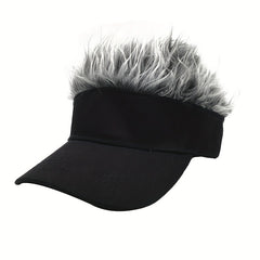 Light Board Wig Baseball Cap Men's Sun Visor