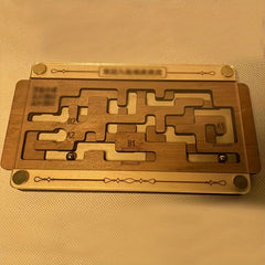 Wooden Maze Puzzle Balance Focus for Meditation Prayer Healing